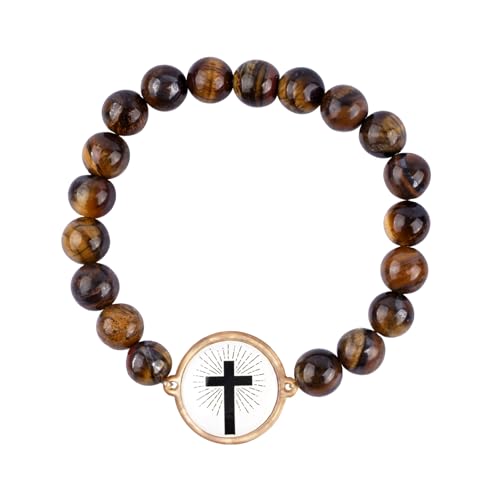 Daily Bible Verse Bracelet Wearable with NFC, Bible Verse Christian Gift for Women, Men and Teens