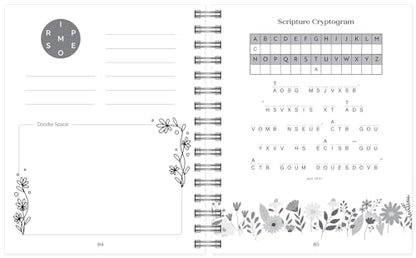 Devotional Puzzle Book and Journal: 350 Promts, Prayers and Puzzles to Reflect and Connect, Journaling & Reflection (Part of the Brain Busters Puzzle Collection)