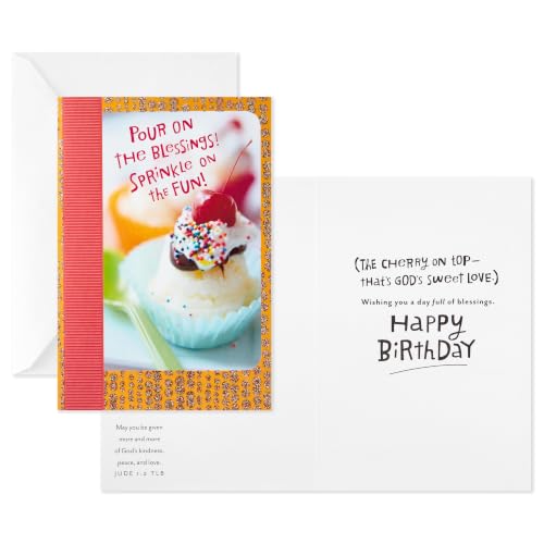 Hallmark DaySpring Religious Birthday Cards, 12-Pack (Christian Blessings) - style: Birthday