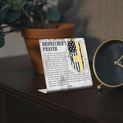 Appreciation Dispatcher Gifts, Dispatcher's Prayer Gifts for Dispatcher, Retirement Prayer Gifts for Dispatchers, Birthday Christmas Gifts for Dispatcher, Dispatcher Desk Decor Sign XLK499 - style: Dispatcher's Prayer