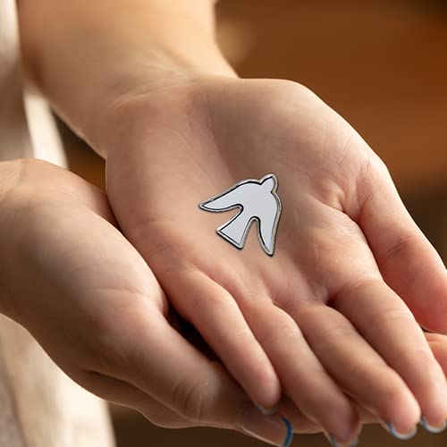 Apparel pin - color: Dove