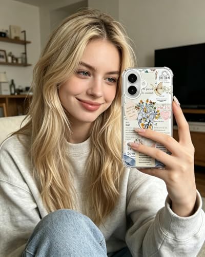 Christian Aesthetic Phone Case Compatible with iPhone 17, Bible Verses TPU Phone Cover for iPhone 17 - color: Bible Verses