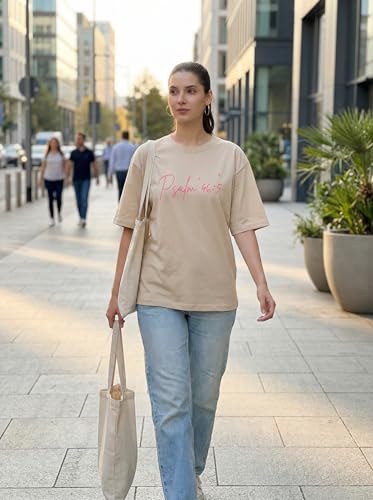 God is Within Her Jesus Oversized Shirts for Women Christian T-Shirt Religious Tee Bible Verse Inspirational Tops - color: Natural, size: XX-Large