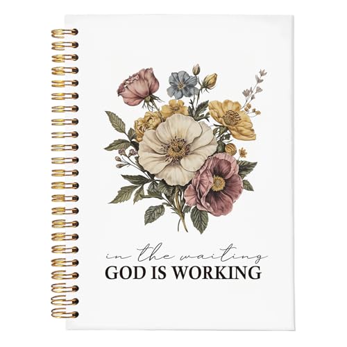 Bible Journal for Women,Bible Journal,Prayer Bible Supplies Journal - color: God is working