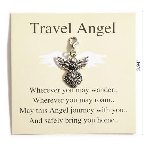 Angel Keychain for Women Your Guardian Angel Keycharm A Beautiful Reminder of Protection and Love to Carry With You