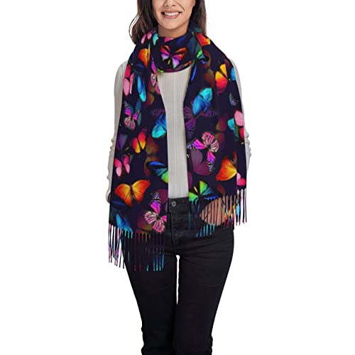Prayer Shawls and Wraps for Women, Jesus Christian Gifts Bible Scarf Super Soft Fashion Shawl With Tassel - color: Black3