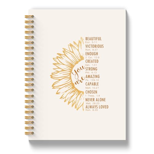 Sunflower Christian Gifts Journals for Women 5.5x8.3in - color: You are 02