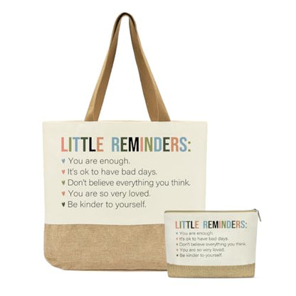 FriendsTote Bag, Funny gift Friend Tote bag, Best friend Makeup Bag, for Women Men Best Friends Birthday Gift - color: Littlereminders 0156