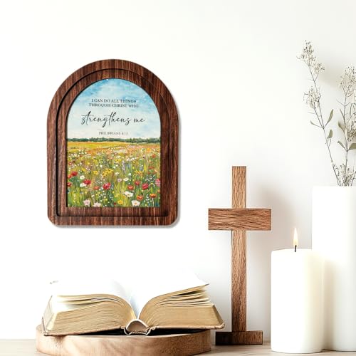 I Can Do All Things Through Christ Who Strengthens Me Wood Plaque Signs