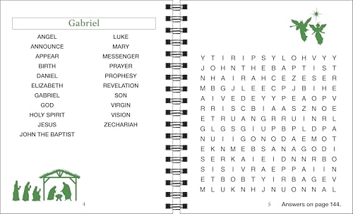 Brain Games - Bible Word Search: Christmas Puzzles - Large Print