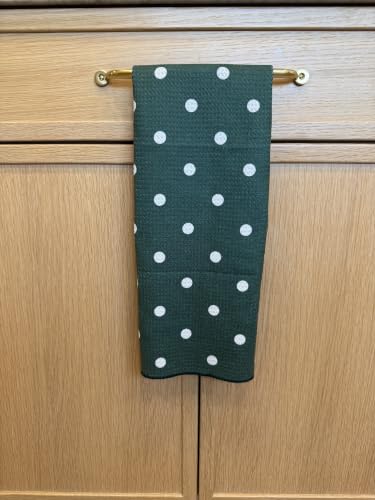 Kitchen Towels, Dish Towels for Kitchen, 3 Pc Kitchen Towel Set - color: Christmas Holly
