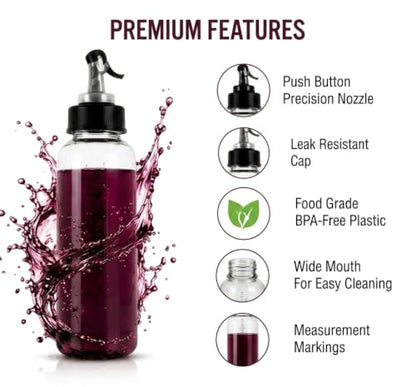 Church Communion Bundle, 40-Cup Silver Stainless Steel Communion Tray with Lid and 33 Oz Push-Button Cup Filler Dispenser, Reusable Serving Set for Church Wine or Juice