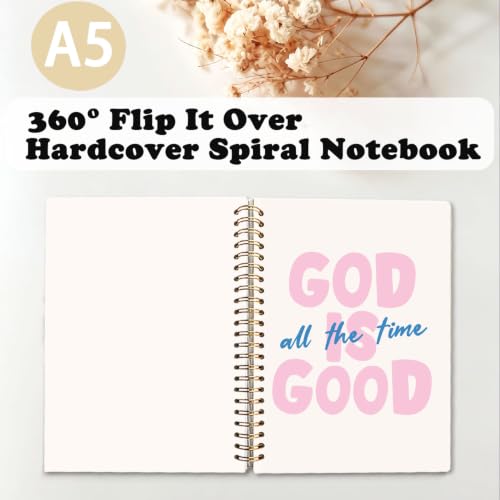 God Is Good All the Time Bible Notebook Journal for Women,A5 - color: God Is Good All the Time