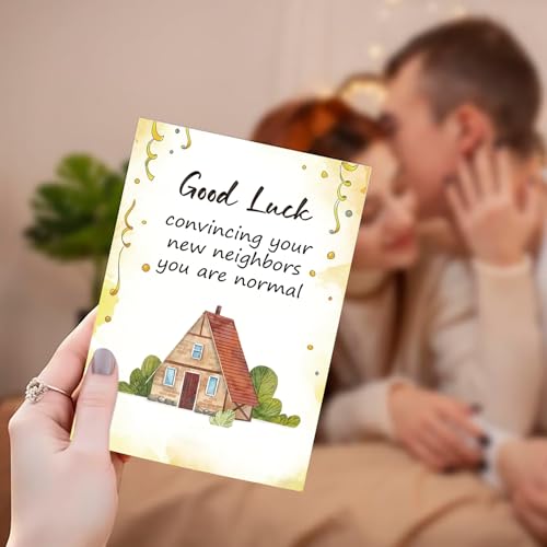 Funny Housewarming Card for Him Her, Perfect for Gifting to Friends Who Just Moved, Lighthearted and Full of Humor. - color: #3