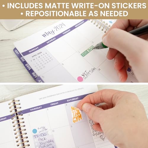 bloom daily planners Health Wellness and Fitness Planner Stickers - Variety Sticker Pack - Six Sticker Sheets Per Pack!