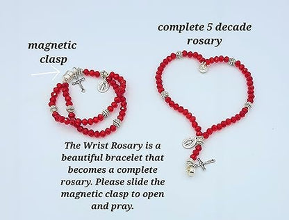 Wrist Rosary Tiger Eye Natural Stone