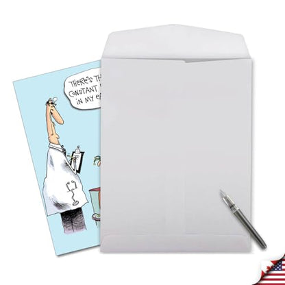 NobleWorks Big Funny Get Well Card Constant Ringing Humor for Men J9734 - style: Constant Ringing