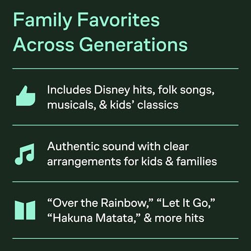 Best Children's Songs Ever | Piano, Vocal, Guitar Songbook | 100+ Popular Kids Songs for Piano, Voice, and Guitar | Classic Songs from Movies, TV, and Childhood Favorites