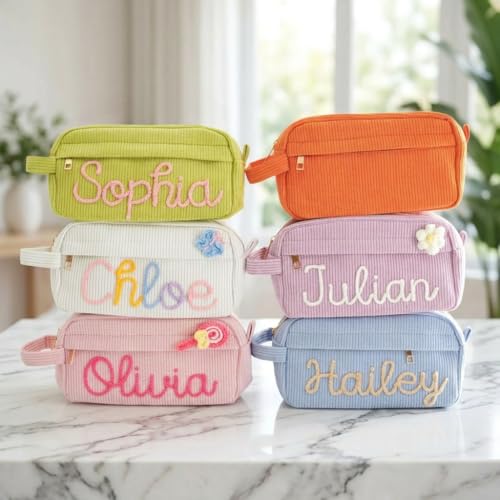 Personalized Backpack for Girls with Optional Lunch Bag & Pencil Case Set - color: Pink