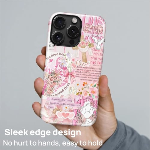 Magnetic Case for iPhone 14 Pro Max, Compatible with Magsafe PC Hard Shell & Silicone Inner Bumper Anti-Scratch Full-Body Cover Shockproof Slim Design Retro Newspaper Collage Religious Jesus - color: Retro Newspaper Collage Religious Jesus, size: iPhone 1