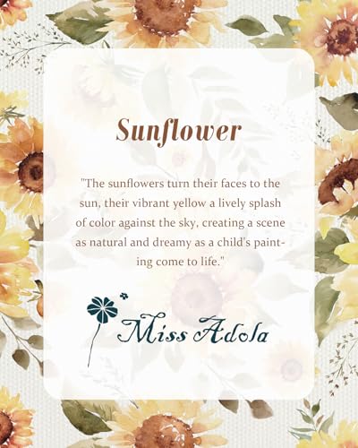 Miss Adola Large Tote Bag for Women - Canvas Tote Bag with Zipper Aesthetic Reusable Shoulder Bag for Gym, Travel, Work - style: Watercolor Sunflower