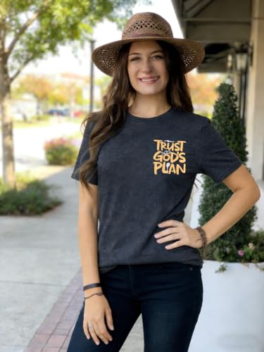 Christian Shirts for Women Religious Saying Tshirt Bible Verse Tee Tops - color: 03-dark Gray, size: Large