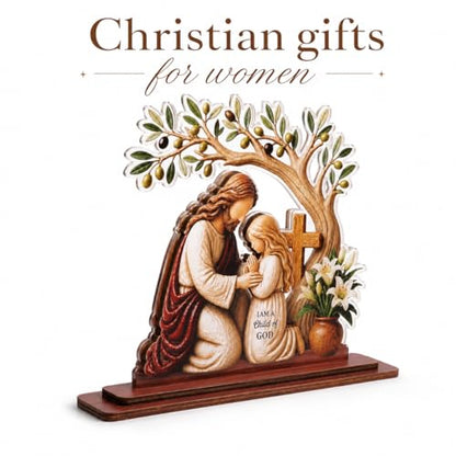 Child of God Wooden Acrylic Plaque, Christian Gifts for Girls & Daughter - color: KAT - Kien - Child of God - Girls