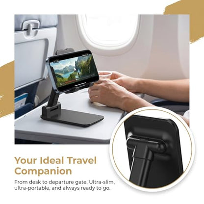 Phone Stand for Desk Cell Phone Holder Stands for iPhones, Black - color: A-Black