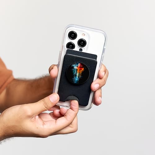 Church Religious Christian Believer Christianity PopSockets PopWallet for MagSafe - style: Magnetic PopWallet