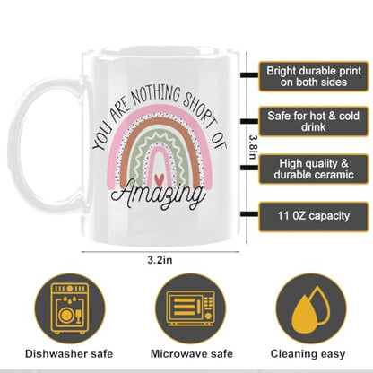 You are nothing short of Amazing Mug, Cute Coffee Mugs for women - color: You are nothing short of Amazing