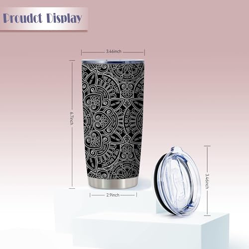 ATHAND 20oz Hidden Swear Message Stainless Steel Tumbler with Lid - color: Hidden Cuss Word Tumbler