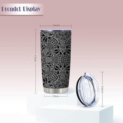ATHAND 20oz Hidden Swear Message Stainless Steel Tumbler with Lid - color: Hidden Cuss Word Tumbler