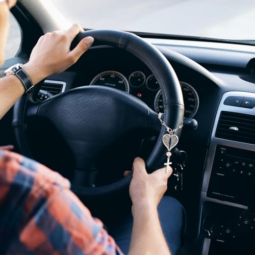 Cross Rear View Mirror Charm