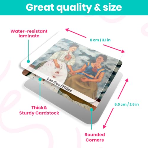 Menique Memory Matching Game – Famous Paintings for Adults & Kids – 70 Cards (35 Pairs) – Bilingual Art Game – Educational & Concentration Activity - style: Art