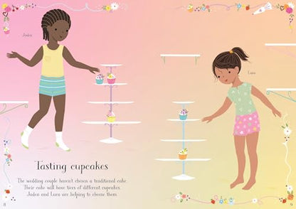 Little Sticker Dolly Dressing Bridesmaids and Flower Girls: An Interactive Sticker Adventure With Dress-Up Fun For Kids Celebrating Wedding Festivities