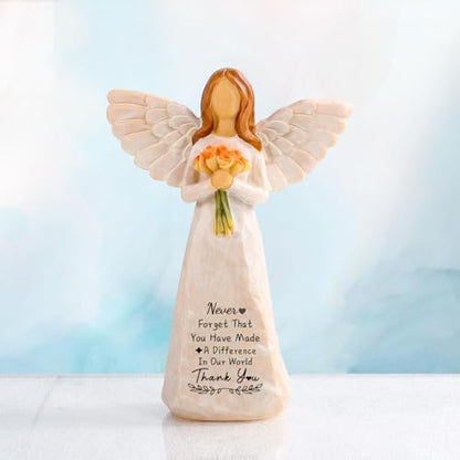 Thank You Gifts for Women, 5.5" Resin Figurines Teacher Appreciation Gifts - color: Thank You-gifts