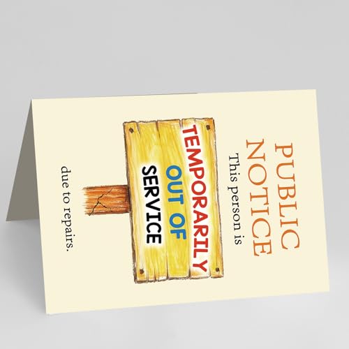 YiKaLus Funny Get Well Soon Card,Humorous Speedy Surgery Recovery Gift - style: card 452