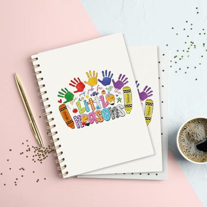 VONTP Teacher Appreciation Gifts Spiral Notebook Journal, 5.5x8.3 Inch - color: 004-teacher