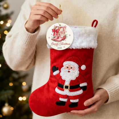 ZAGKOO Cowgirl Boot Ornament - Cowgirl Ornaments for Christmas Tree - color: Cowboy Boot