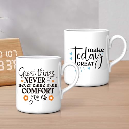 Inspirational Quotes UV DTF Cup Wraps, Transfer Stickers for Glass Tumblers - color: Motivational-110