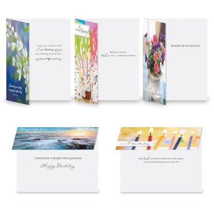 Current Greeting Cards with Matching Envelope Seals - color: Faith