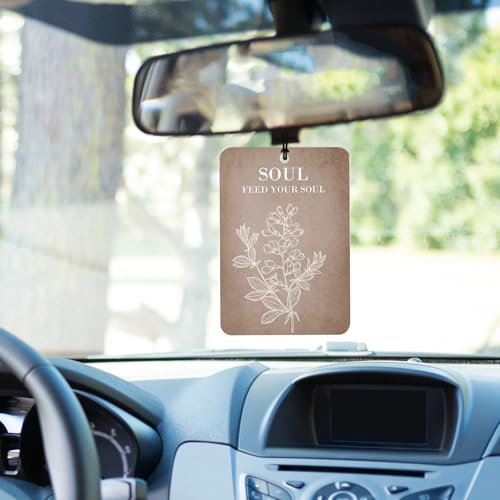 Flower Car Air Freshener 4 pcs,Room and Wardrobe Decor - color: 4 Plants