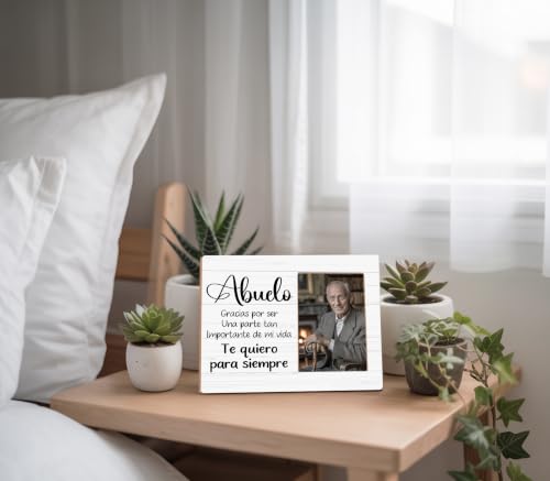Spanish Abuelo Picture Frame for Grandpa - color: abuelo