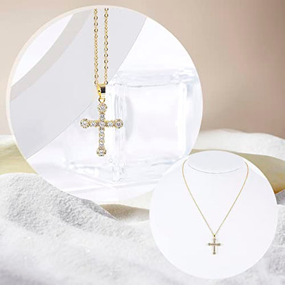 Cross Pendant Necklace for Women Jewelry Gold Cross Necklaces for Women Cross Necklace Minimalist Trendy Jewelry Valentines Day - style: CN2