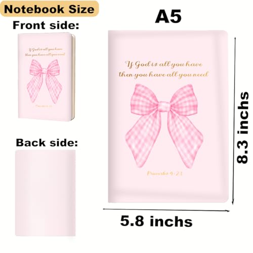 Bible Journal for Women, Christian Prayer Journal Notebook Gifts for Girls - color: Multi 0352