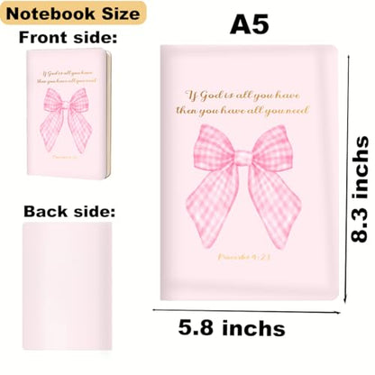 Bible Journal for Women, Christian Prayer Journal Notebook Gifts for Girls - color: Multi 0352
