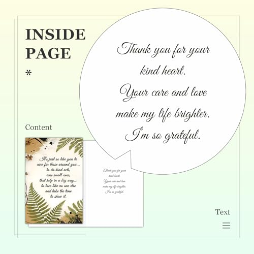 Thank You Cards with Envelopes, Funny Thank You Card for Friend Colleague - color: DXI#038
