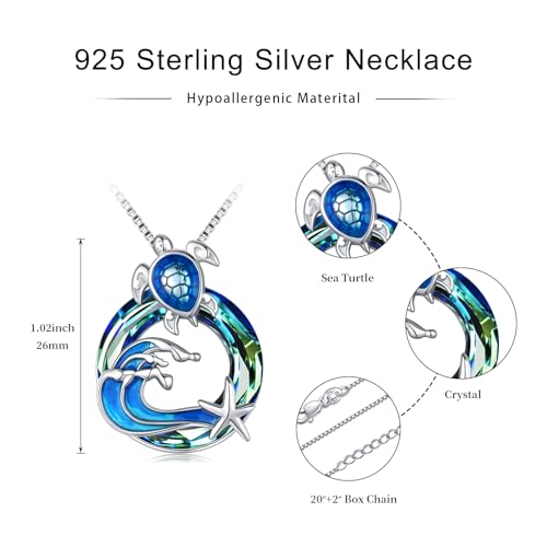 American Flag/Eagle/Star Necklace for Women 925 Sterling Silver Silver/Gold/Black American Flag Pendant 4th of July Jewelry for Wife Sister Girlfriend - color: White-9