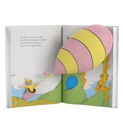 Hallmark Keepsake Christmas Ornament, Dr. Seuss's Oh, The Places You'll Go! Book, Gifts for Dr. Seuss Fans - style: Oh, The Places You'll Go!