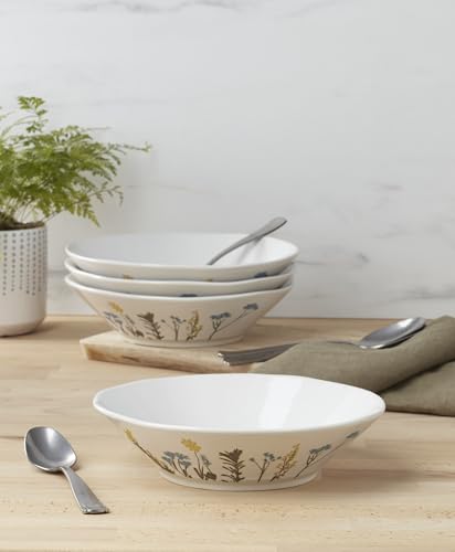 Lenox 898388 Wildflowers Pasta Bowls, Set Of 4 - style: Pasta Bowl 4 Pc